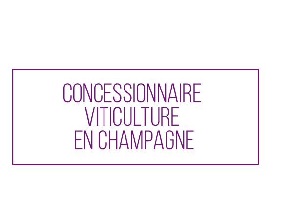 Concessionnsaire viticulture en Champagne
